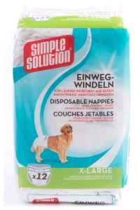 Simple Solution Wegwerp Honden Luier-XL 12ST 45-58 CM