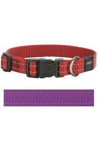 Rogz For Dogs Snake Halsband Paars-16 MMX26-40 CM