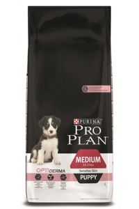 Pro Plan Puppy Medium Sensitive Skin-12 KG