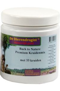 Dierendrogist Back To Nature Premium Kruidenmix Met 33 Kruiden-450 GR