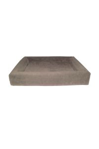 Bia Bed Fleece Hoes Hondenmand Taupe-BIA-80 100X80X15 CM