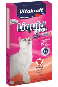 Vitakraft Cat Liquid Snack Rund & Inuline-6 ST