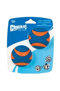 Chuckit Ultra Squeaker Bal-MEDIUM 6 CM 2-PACK