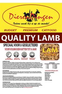 Budget Premium Catfood Quality Lamb-15 KG