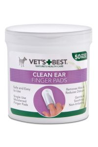 Vets Best Clean Ear Finger Pads-50 ST