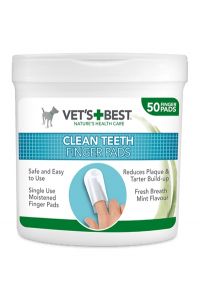 Vets Best Clean Teeth Finger Pads-50 ST