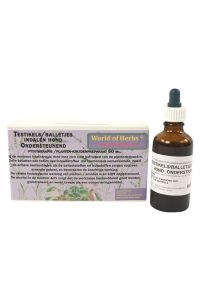 World Of Herbs Fytotherapie Testikel / Balletjes Indalen Hond-50 ML