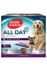 Simple Solution All Day Premium Dog Pads-50 ST