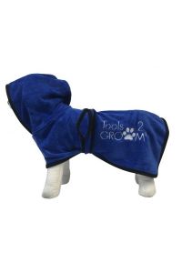 Hondenbadjas Tools-2-groom Voor Honden Blauw L