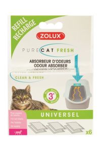 Zolux Clean & Fresh Universeel Filter Kattenbak-6 ST