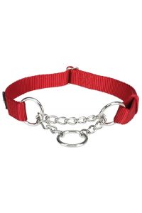 Trixie Halsband Hond Premium Choker Rood-35-50X2 CM