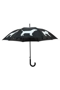 Paraplu Honden Reflecterend / Zwart-85 CM