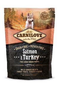 Carnilove Salmon / Turkey Puppies Large Breed-12 KG