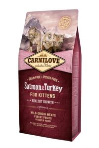 Carnilove Salmon / Turkey Kittens-6 KG