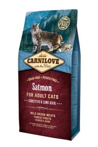 Carnilove Salmon Sensitive / Long Hair-6 KG