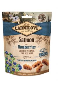 Carnilove Crunchy Snack Zalm / Blauwe Bes-200 GR