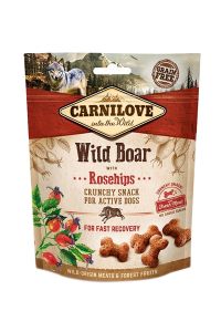Carnilove Crunchy Snack Everzwijn / Rozenbottel-200 GR