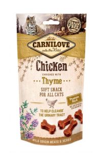 Carnilove Soft Snack Kip / Tijm-50 GR