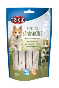 Trixie Premio Deer Fish Sandwiches-100 GR