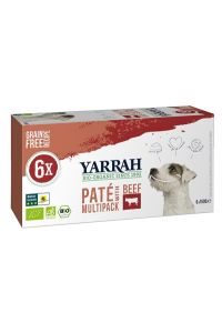 Yarrah Dog Alu Pate Multipack Beef / Chicken-6X150 GR