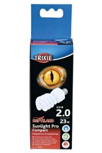 Trixie Reptiland Sunlight Pro Compact 2.0 Uv-b Lamp-23 WATT 6X6X15.2 CM