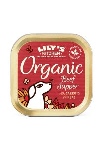 Lily's Kitchen Dog Organic Beef Supper-11X150 GR