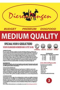 Budget Premium Dogfood Adult Medium-14 KG