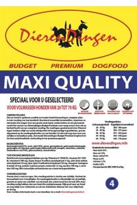 Budget Premium Dogfood Adult Maxi Quality-14 KG