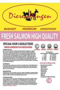 Budget Premium Dogfood Fresh Salmon High Quality-14 KG
