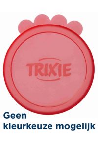 Trixie Deksel Voor Blik Kunststof Assorti-3 ST 7.6 CM 4 ST