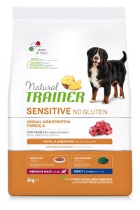 Natural Trainer Dog Adult Medium / Maxi Sensitive Lamb-3 KG