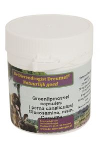 Dierendrogist Groenlipmossel Met Glucosamine / Msm / Curcuma-50 ST