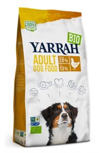 Yarrah Dog 100% Biologische Brok Kip-15 KG