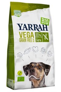 Yarrah Dog Biologische Brokken Vega Ultra Sensitive Tarwevrij-10 KG
