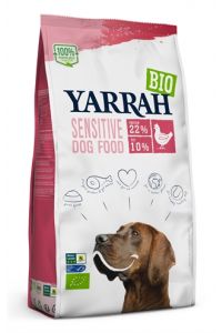 Yarrah Dog Biologische Brokken Sensitive Kip Zonder Toegevoegde Suiker-10 KG