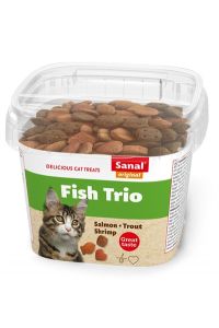 Sanal Cat Fish Trio Snacks Cup-75 GR