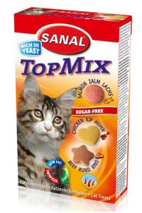 Sanal Cat Topmix Snacks-50 GR