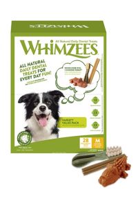 Whimzees Variety Box-MEDIUM 28 ST
