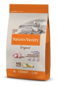 Natures Variety Original Sterilized Turkey No Grain-7 KG