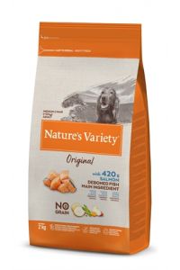 Natures Variety Original Adult Medium / Maxi Salmon No Grain-2 KG