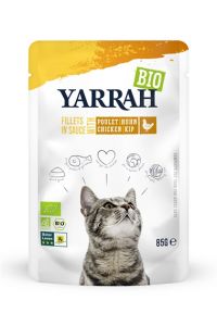Yarrah Cat Biologische Filets Met Kip In Saus-14X85 GR
