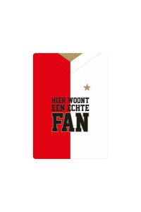 Plenty Gifts Waakbord Blik Feyenoord Fan-21X15 CM