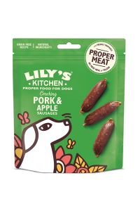 Lily's Kitchen Cracking Pork / Apple Sausages-70 GR