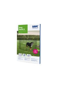 Savic Puppyren Dog Park Zwart-3 61X107 CM