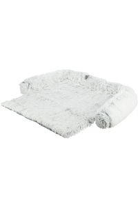 Trixie Sofa Bed Harvey Meubelbeschermer Hoekig Wit / Zwart-90X90 CM