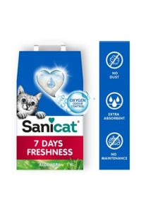 Sanicat 7 Days Aloe Vera Kattenbakvulling-4 LTR