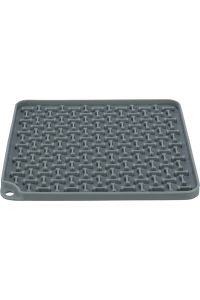 Trixie Lick'n'snack Mat Siliconen Donkergrijs-20X20 CM