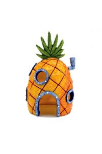 Ornament Spongebob Ananashuis Oranje-15X9X8 CM