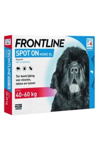 Frontline Hond Spot On Xl-4 PIPET 40-60 KG