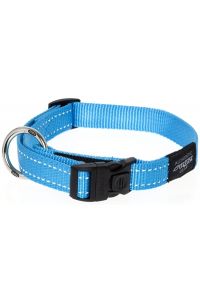 Rogz For Dogs Fanbelt Halsband Turquoise-20 MMX34-56 CM
